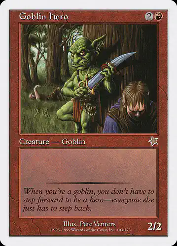 Goblin Hero - s99 Spoiler