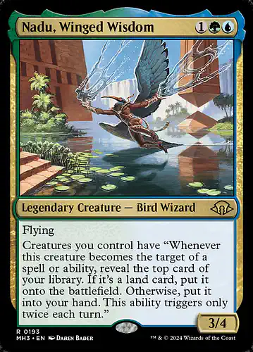 Nadu, Winged Wisdom - mh3 Spoiler