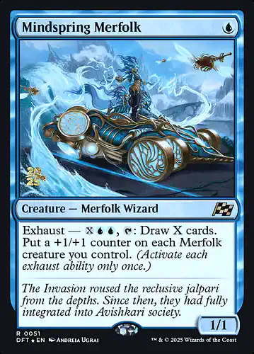 Mindspring Merfolk - dft Spoiler