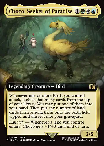 Choco, Seeker of Paradise - fin Spoiler
