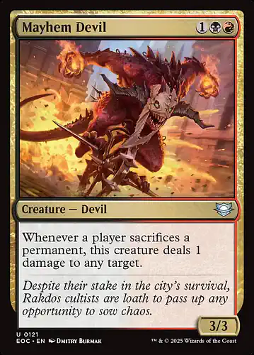 Mayhem Devil - eoc Spoiler
