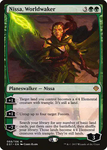 Nissa, Worldwaker - e01 Spoiler