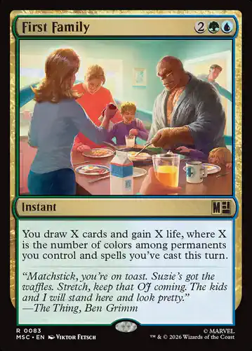First Family - msc Spoiler