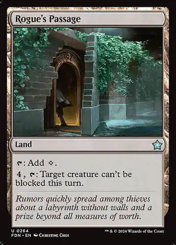 Rogue's Passage - fdn Spoiler