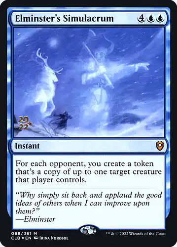 Elminster's Simulacrum - clb Spoiler