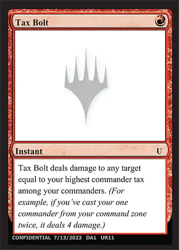 Tax Bolt - unk Spoiler