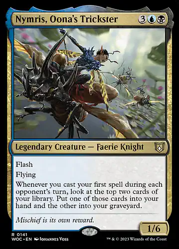 Nymris, Oona's Trickster - woc Spoiler