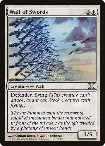 Wall of Swords - 10e Spoiler