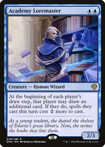 Academy Loremaster - dmu Spoiler