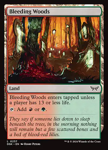 Bleeding Woods - dsk Spoiler