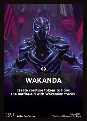 Wakanda - msc Spoiler