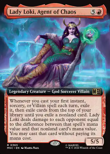 Lady Loki, Agent of Chaos - msc Spoiler