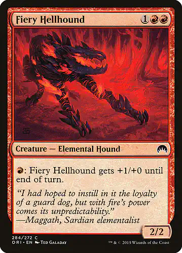 Fiery Hellhound - ori Spoiler