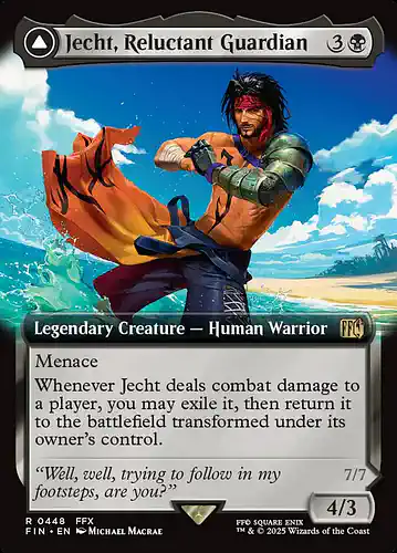 Jecht, Reluctant Guardian - fin Spoiler
