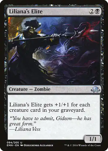 Liliana's Elite - emn Spoiler