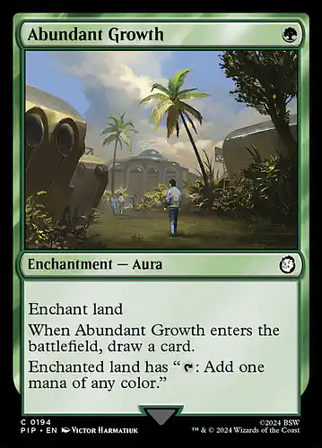 Abundant Growth - pip Spoiler