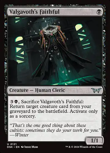 Valgavoth's Faithful - dsk Spoiler
