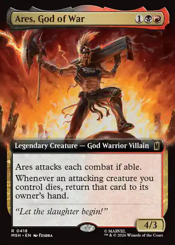 Ares, God of War - msh Spoiler