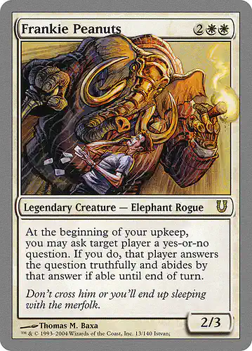 Frankie Peanuts - unh Spoiler
