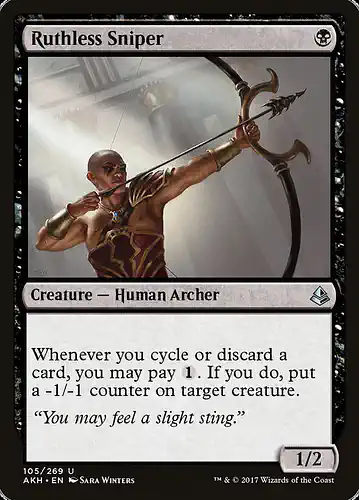 Ruthless Sniper - akh Spoiler