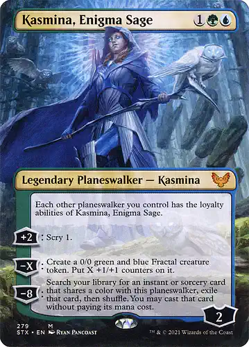 Kasmina, Enigma Sage - stx Spoiler