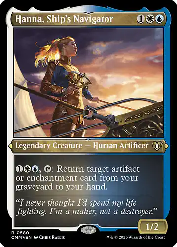 Hanna, Ship's Navigator - cmm Spoiler