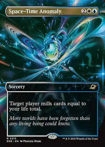 Space-Time Anomaly - eoe Spoiler