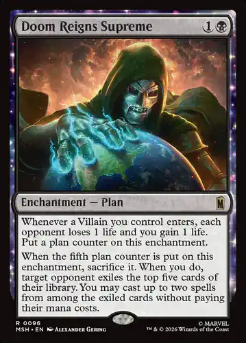 Doom Reigns Supreme - msh Spoiler