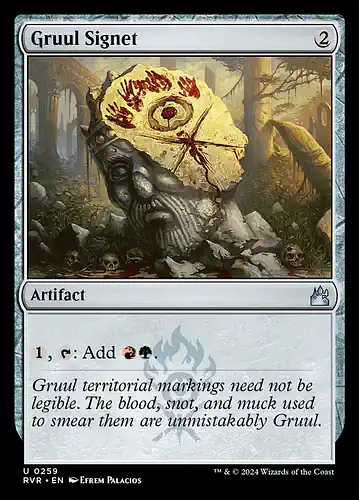 Gruul Signet - rvr Spoiler