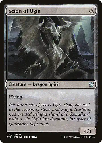 Scion of Ugin - dtk Spoiler