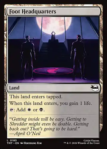 Foot Headquarters - tmt Spoiler