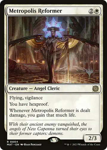 Metropolis Reformer - mat Spoiler