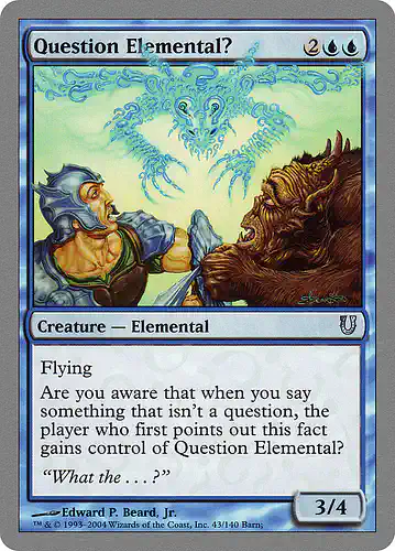 Question Elemental? - unh Spoiler