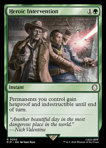 Heroic Intervention - pip Spoiler
