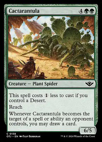 Cactarantula - otj Spoiler