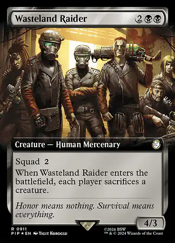 Wasteland Raider - pip Spoiler