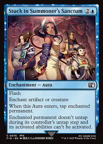 Stuck in Summoner's Sanctum - fin Spoiler