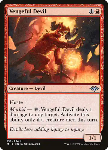Vengeful Devil - mh1 Spoiler