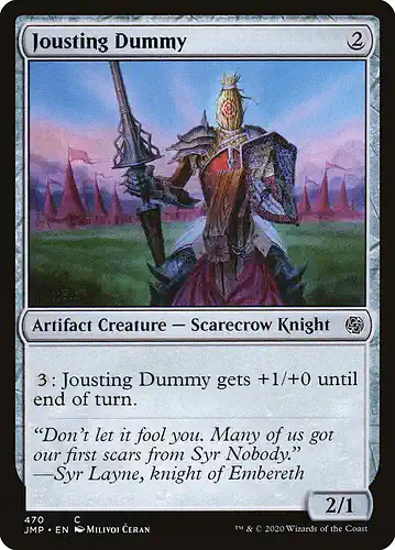 Jousting Dummy - jmp Spoiler