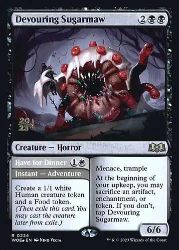 Devouring Sugarmaw - woe Spoiler