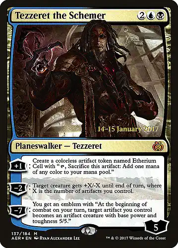 Tezzeret the Schemer - aer Spoiler