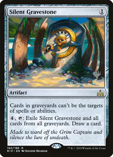 Silent Gravestone - rix Spoiler
