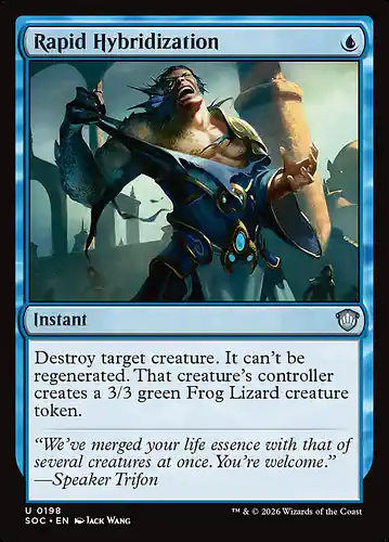 Rapid Hybridization - soc Spoiler