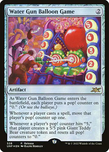 Water Gun Balloon Game - unf Spoiler