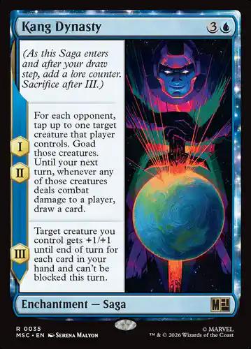 Kang Dynasty - msc Spoiler