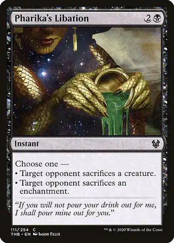 Pharika's Libation - thb Spoiler