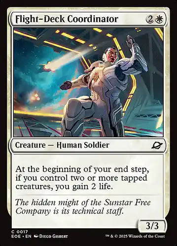 Flight-Deck Coordinator - eoe Spoiler