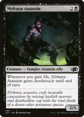 Nirkana Assassin - j22 Spoiler