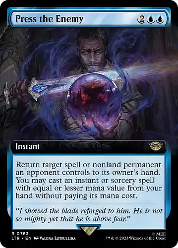 Press the Enemy - ltr Spoiler