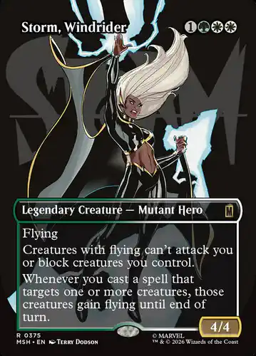 Storm, Windrider - msh Spoiler